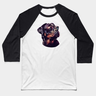 Top Dog with Specs: Regal Style for the Loyal Leader! Baseball T-Shirt